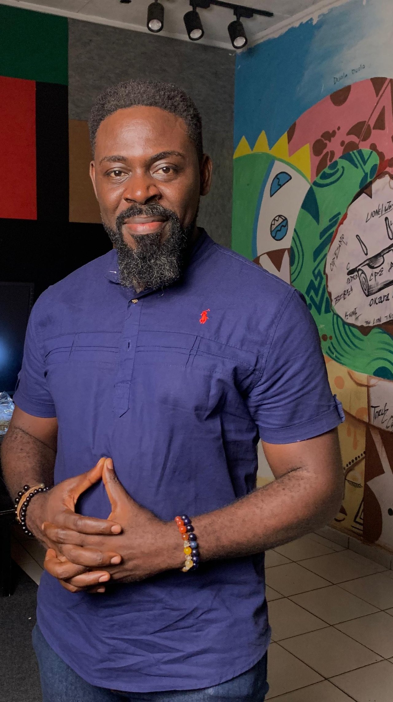 A performer pictured for the Acting for Film and Television programme.