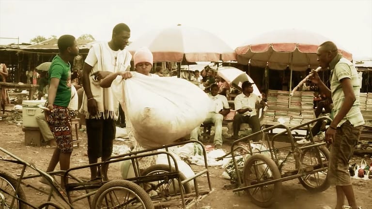 Production still from I-Bemsi.