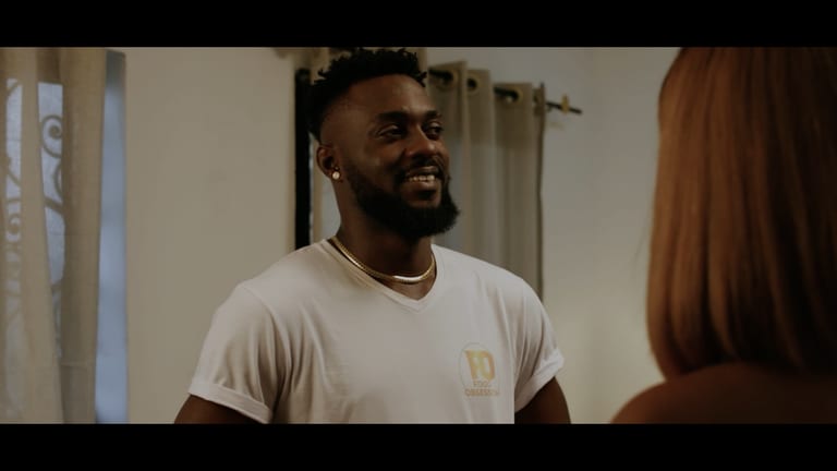 Production still from Just a Minute.