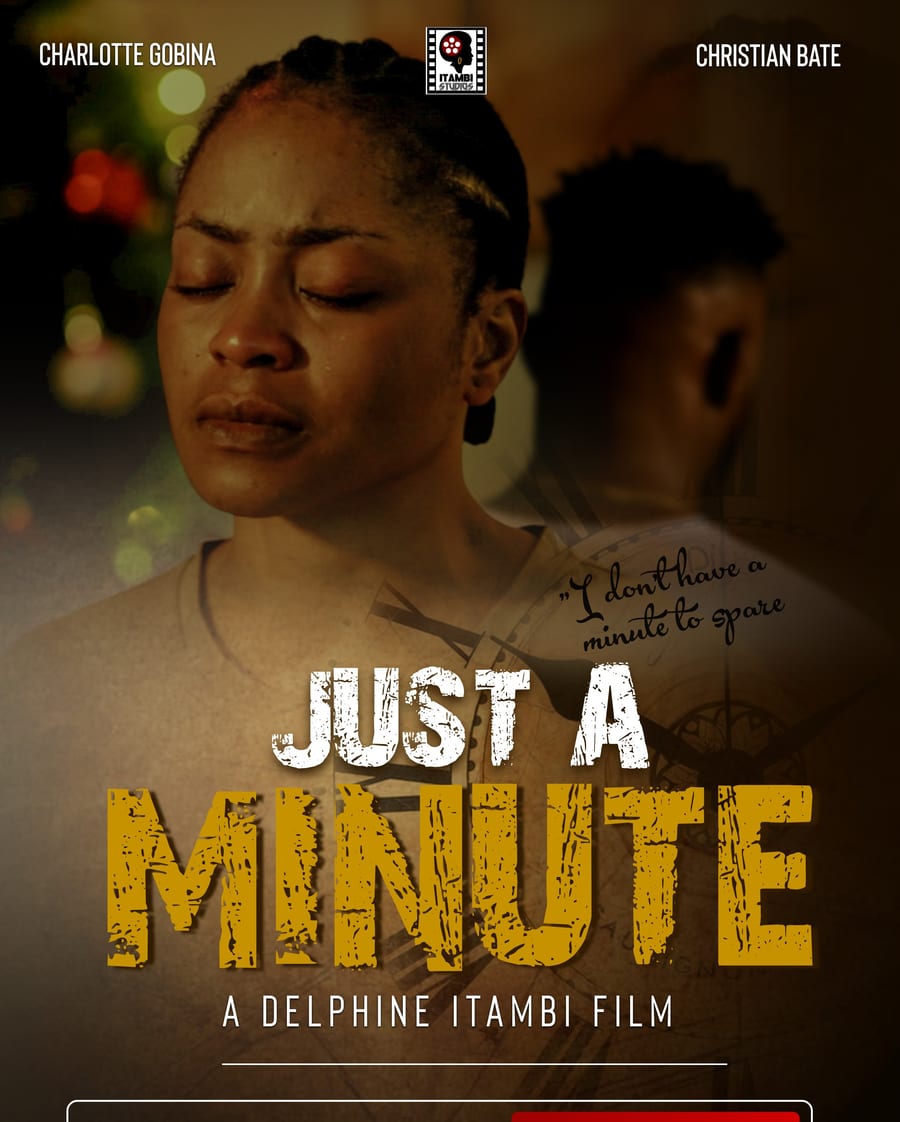 Official poster artwork for Just a Minute.