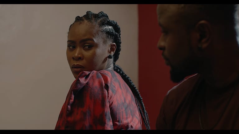 Production still from Two Worlds.