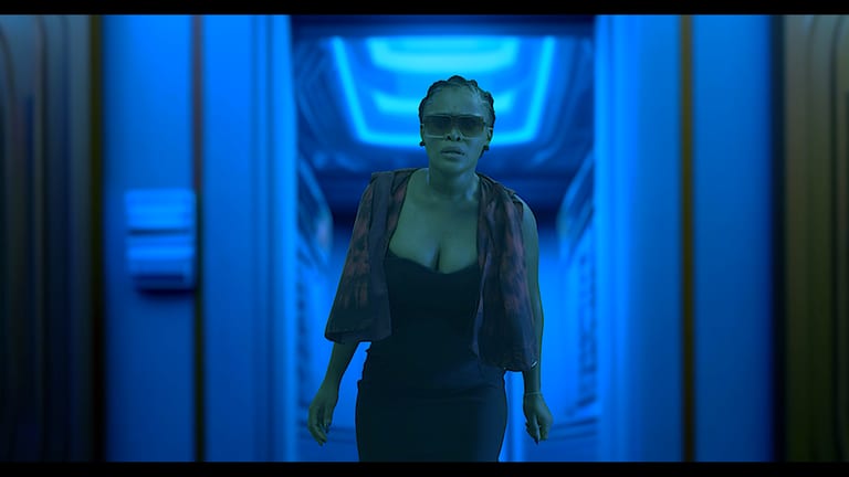 Production still from Two Worlds.
