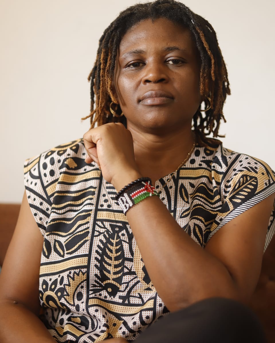 Portrait of Delphine Itambi, Founder and CEO of Itambi Studios.